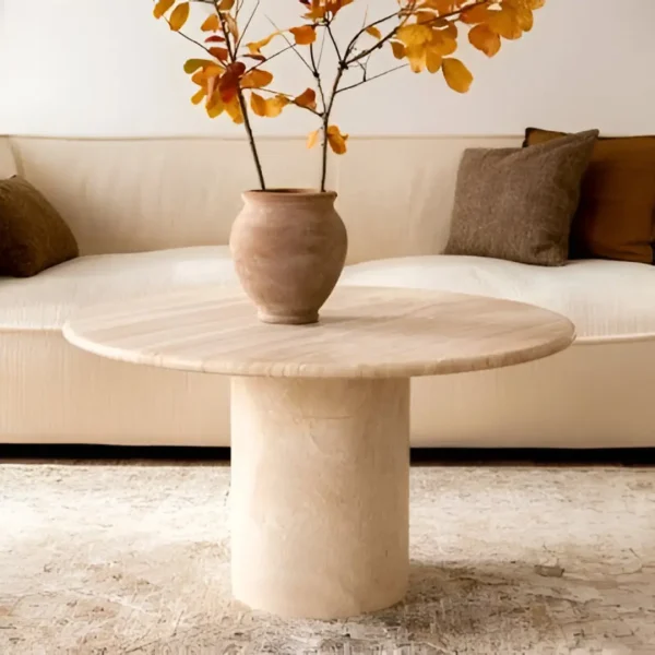 Table Basse Travertin illustration
